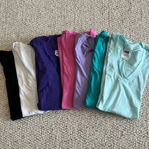 Victoria’s Secret Pink V-Neck Tees